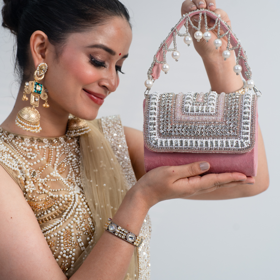 Eira Velvet Mini Jewel Bag