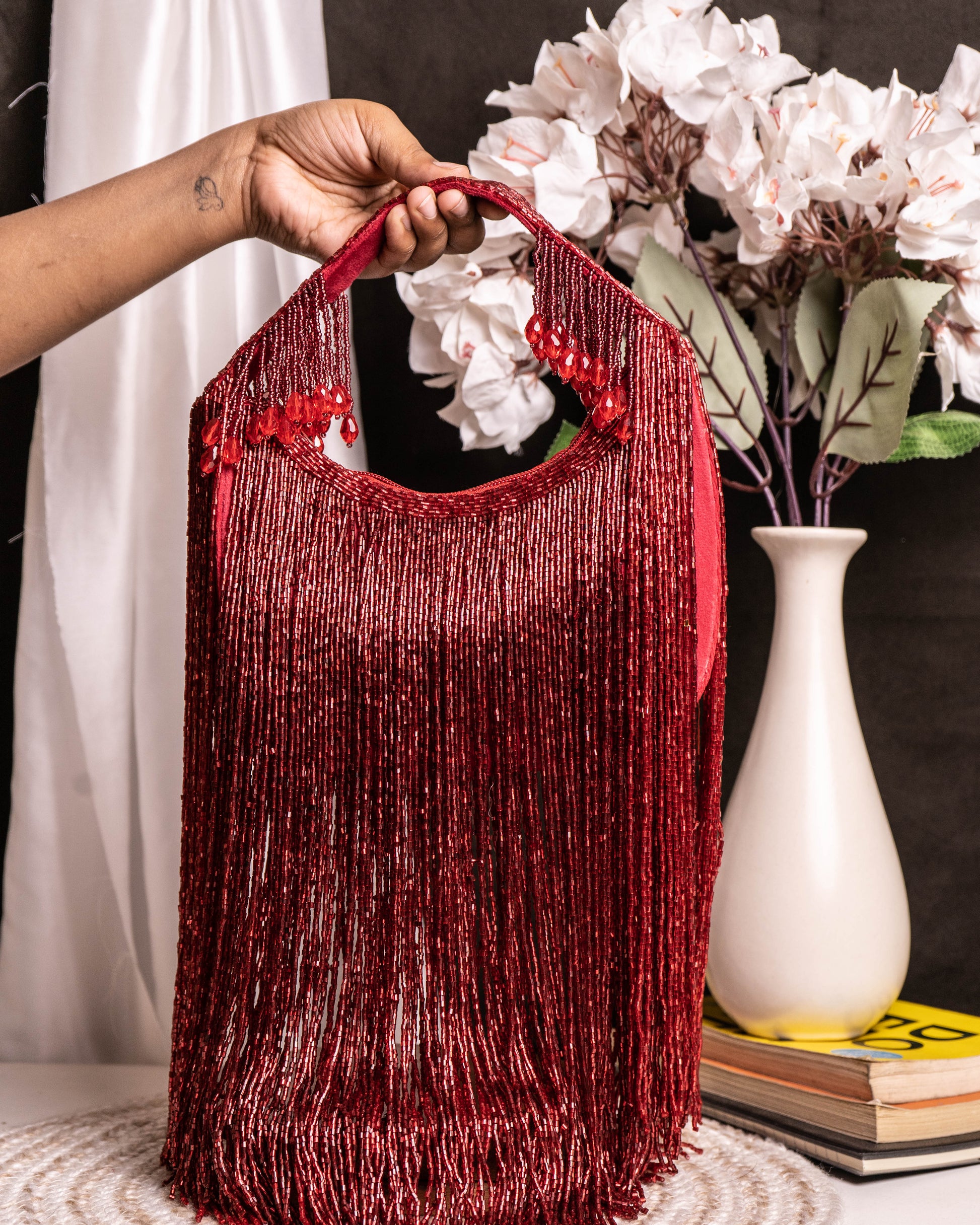 The Scarlet Empress Handcrafted Clutch