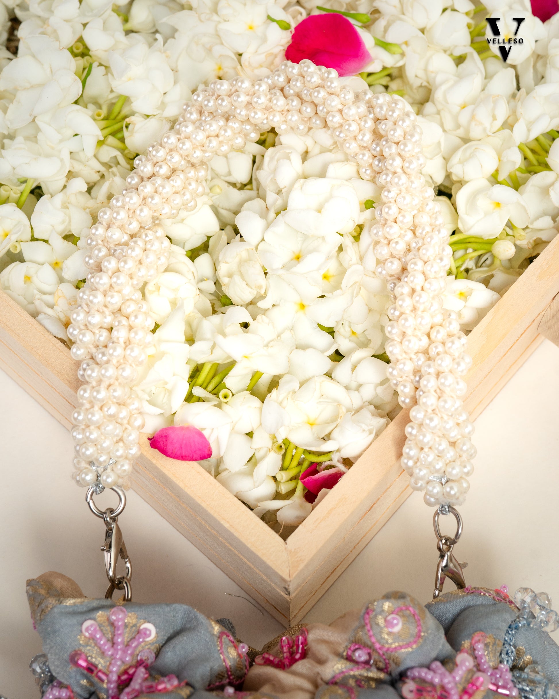 Ismara Pastel Bloom Potli Bag