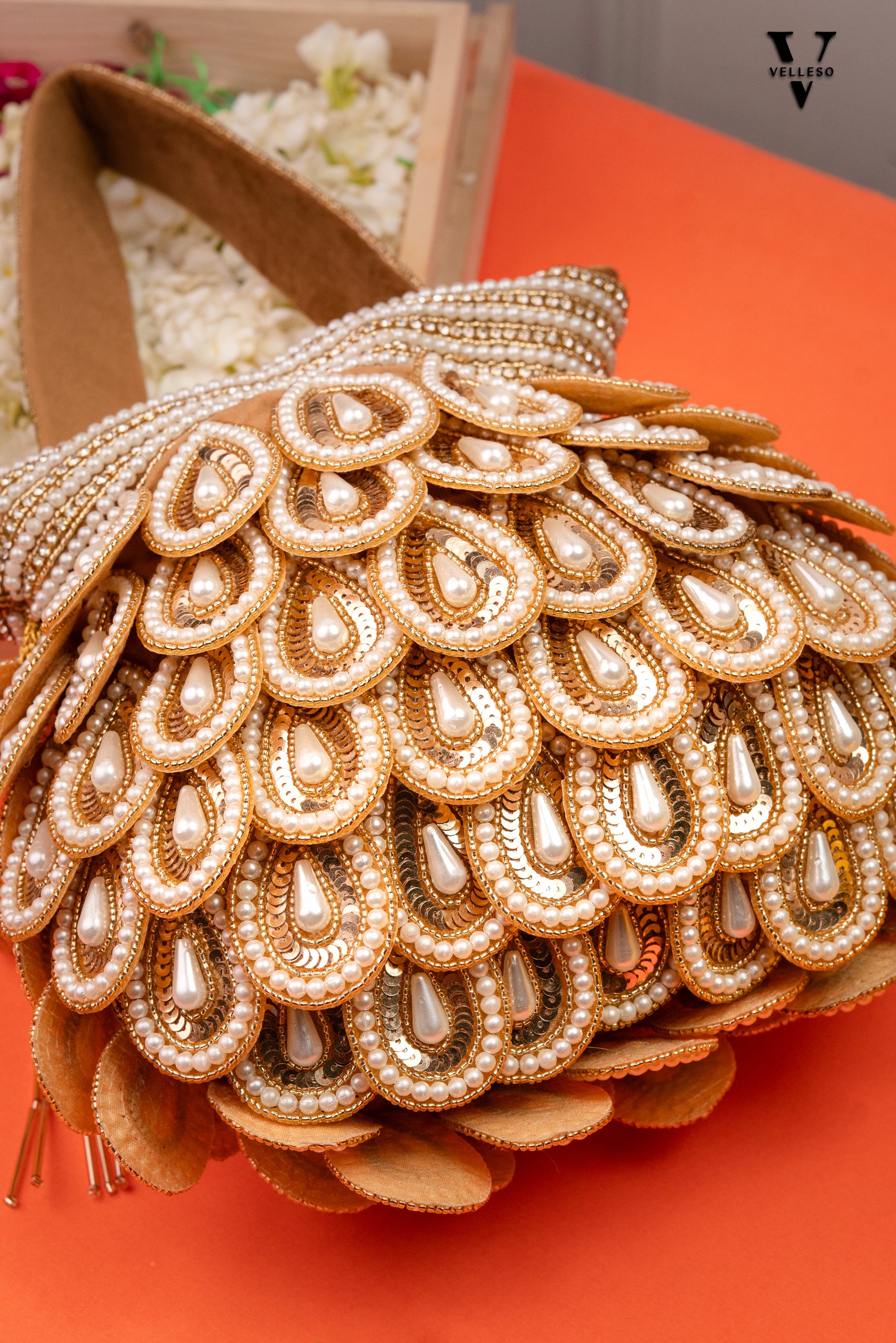 Zafrina Golden Royale Potli Bag