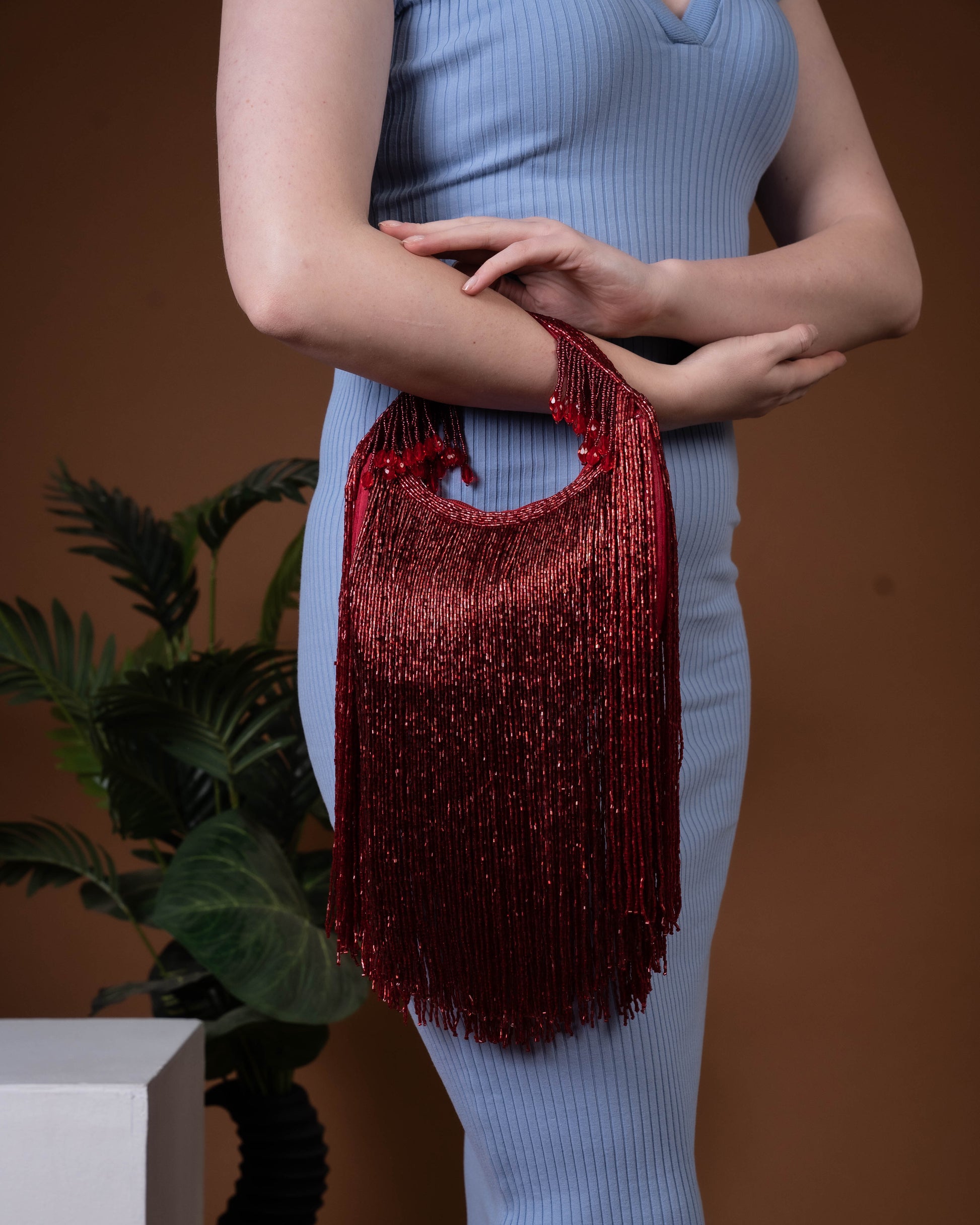 The Scarlet Empress Handcrafted Clutch