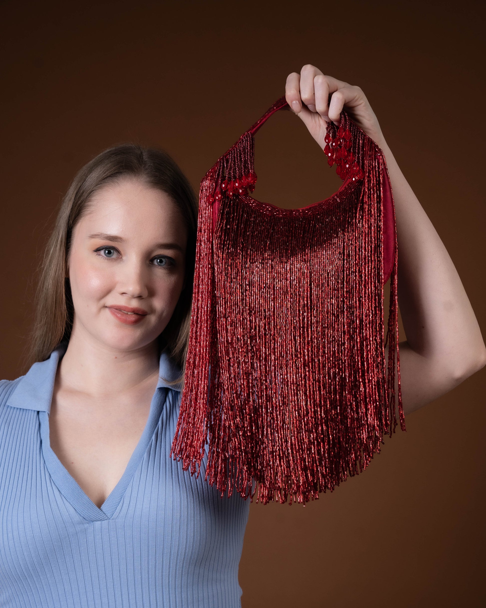 The Scarlet Empress Handcrafted Clutch