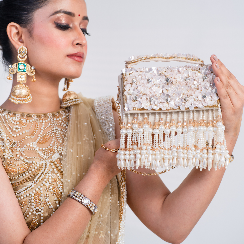Elowen Bloom Pearl Mini Bag