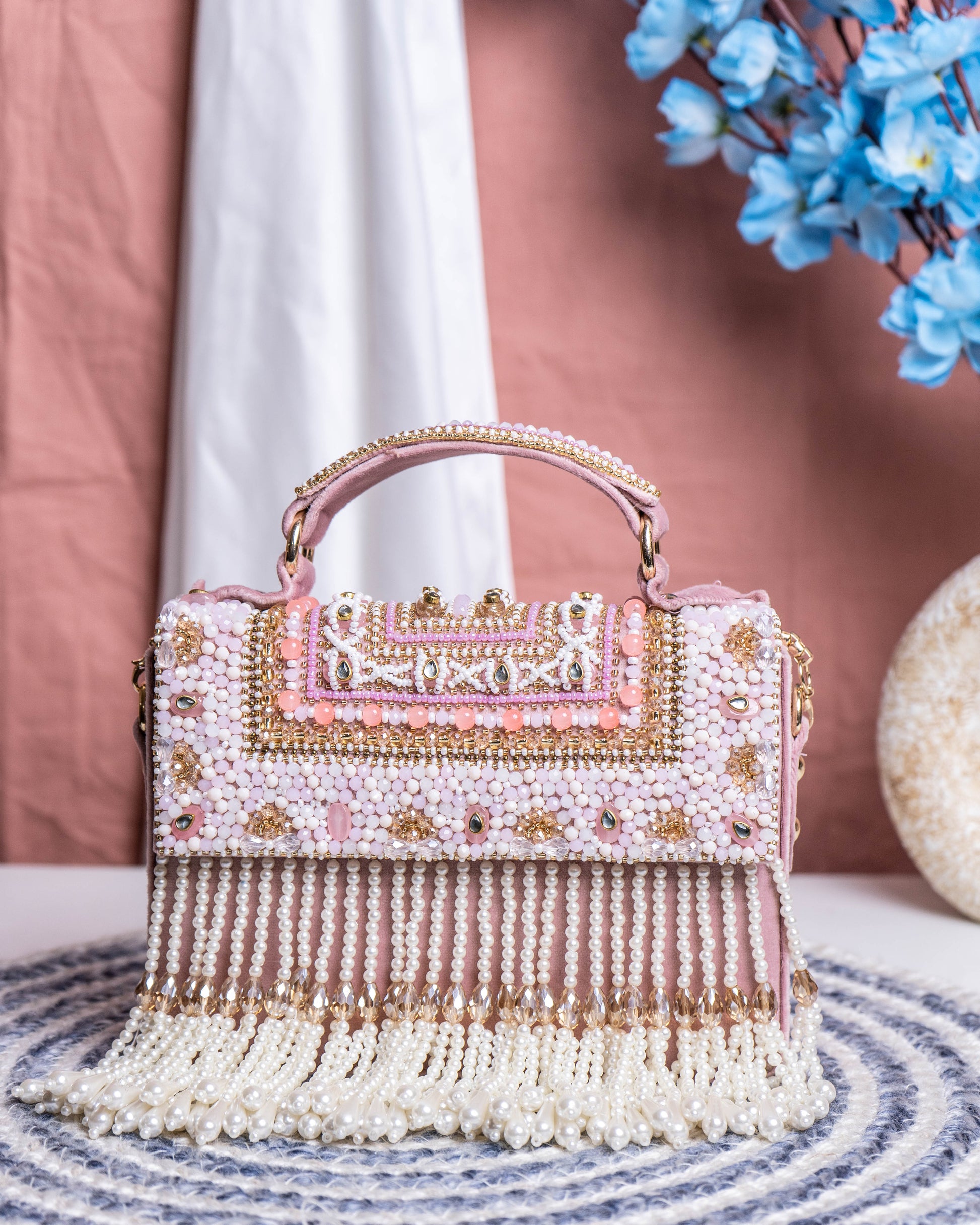 Celeste Cascade Fringe Bag