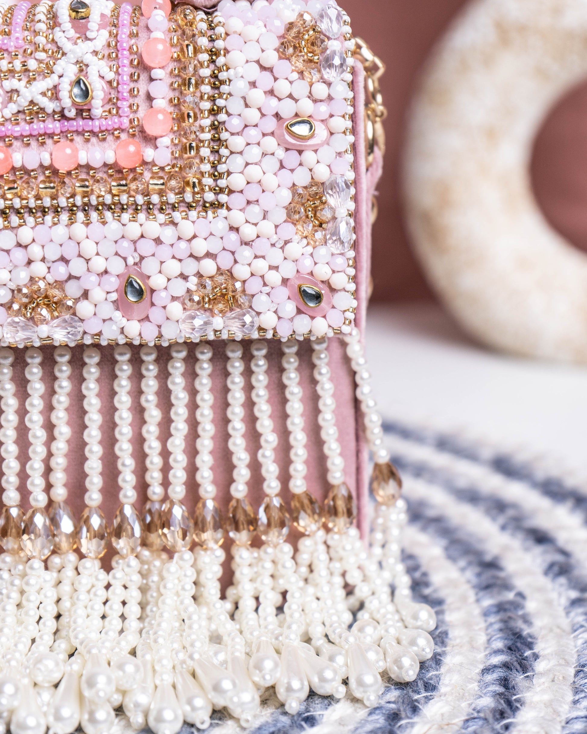 Celeste Cascade Fringe Bag
