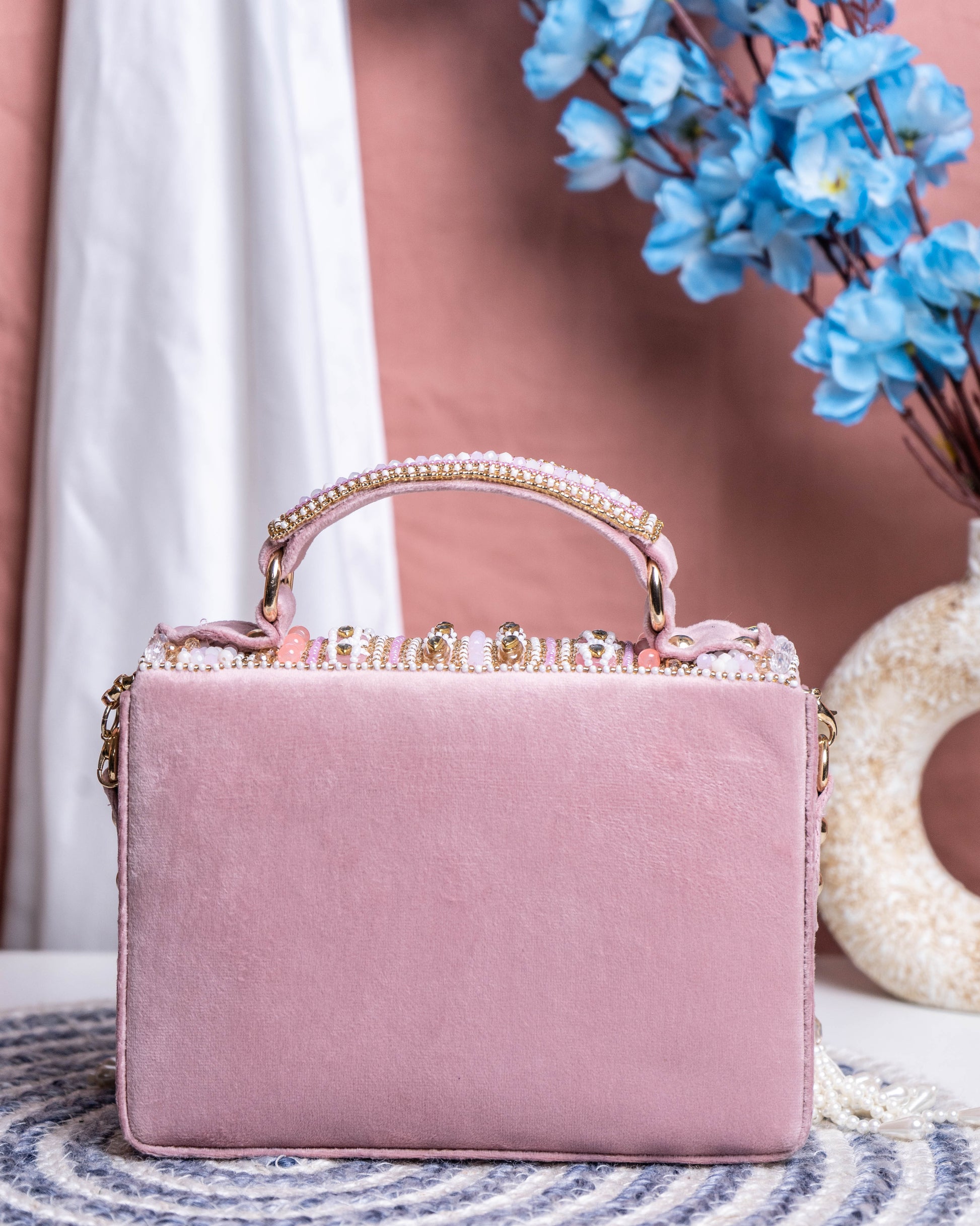 Celeste Cascade Fringe Bag