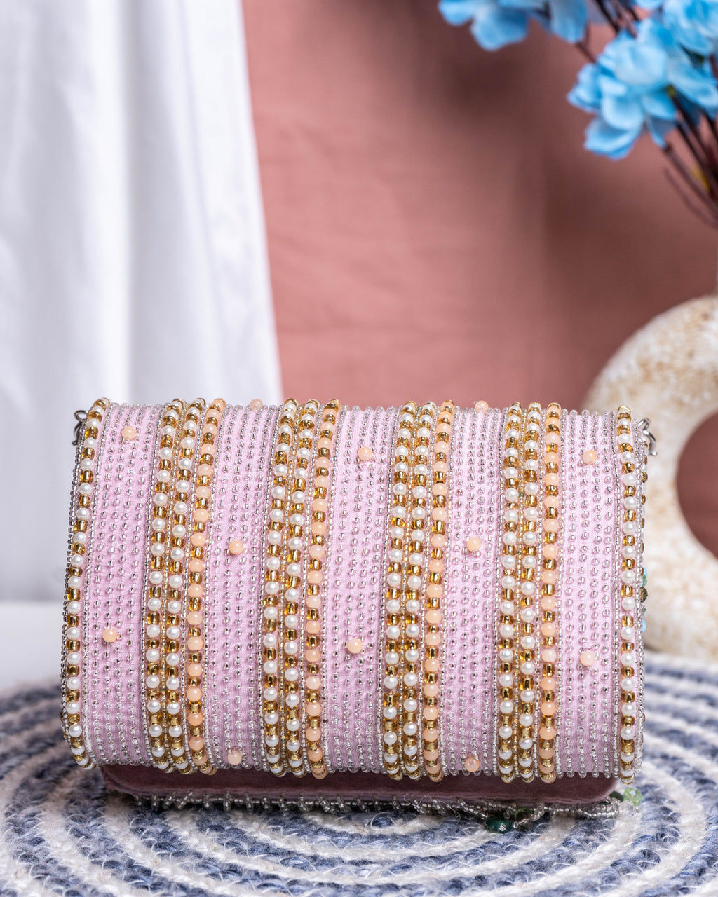 Zahara Mosaic Flap Bag