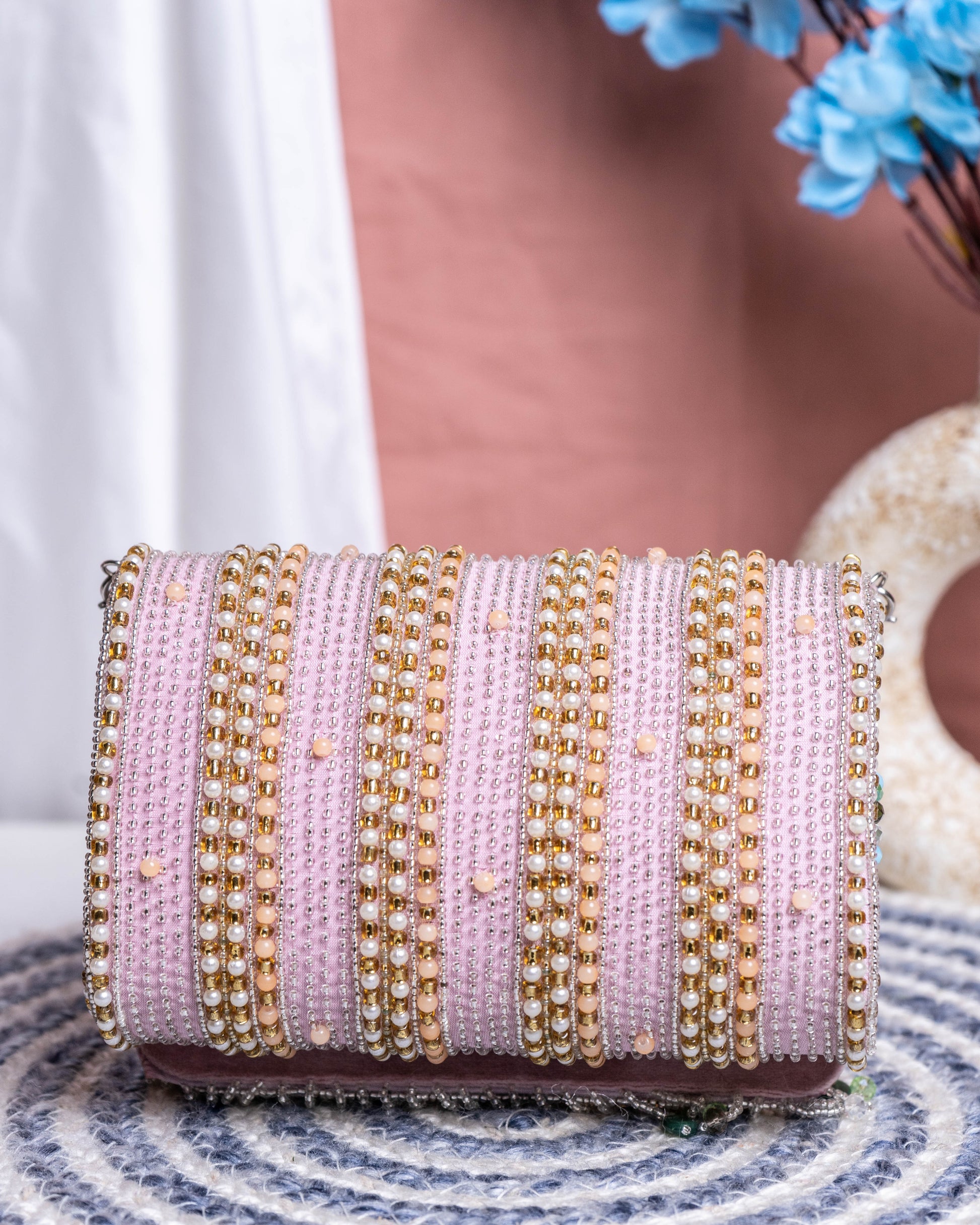 Zahara Mosaic Flap Bag