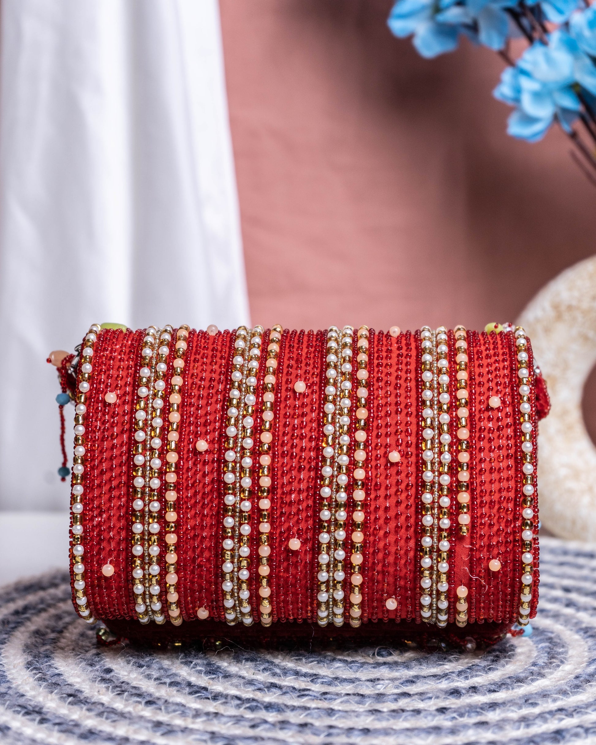 Zahara Mosaic Flap Bag