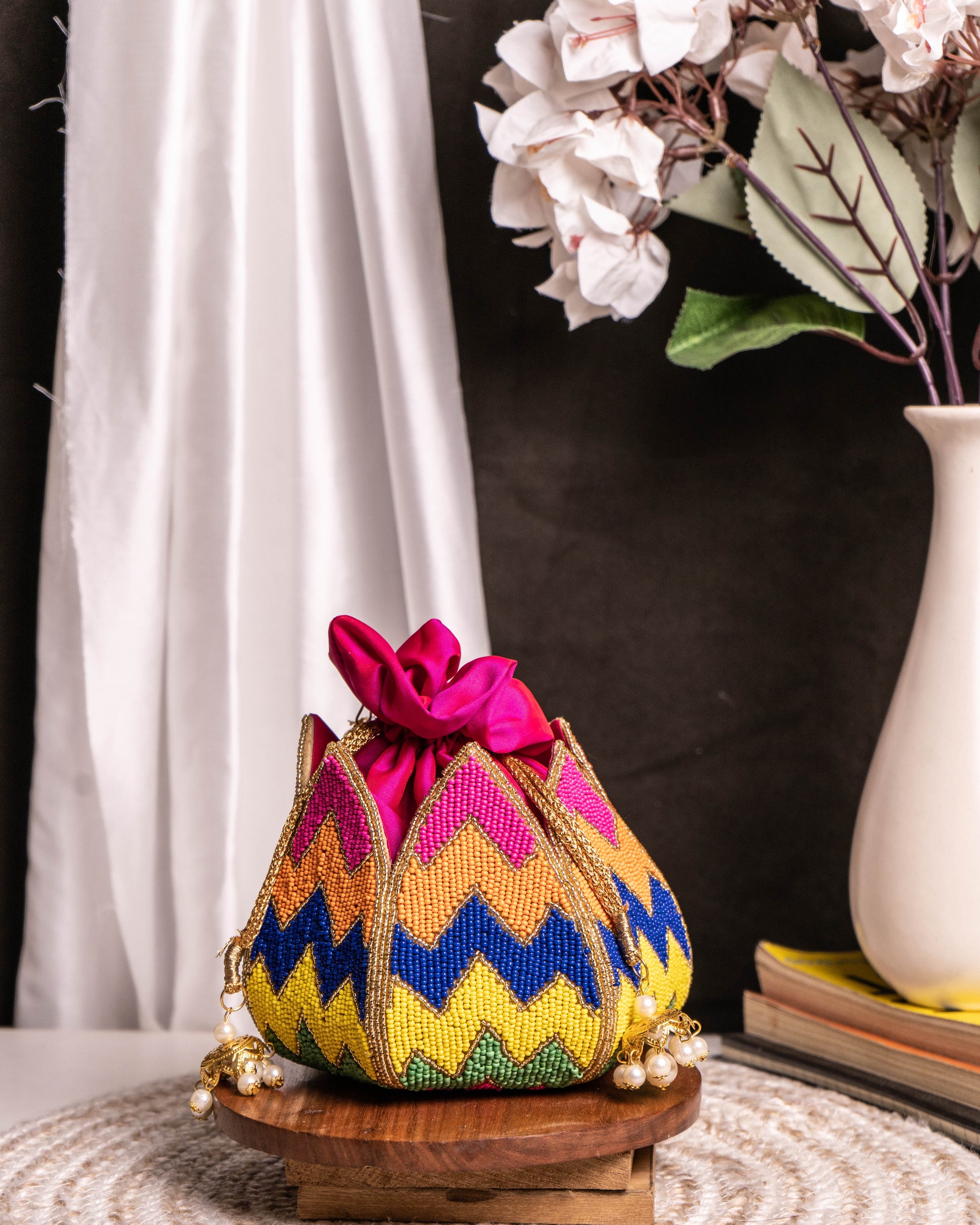 Carnival Bloom Lotus Potli