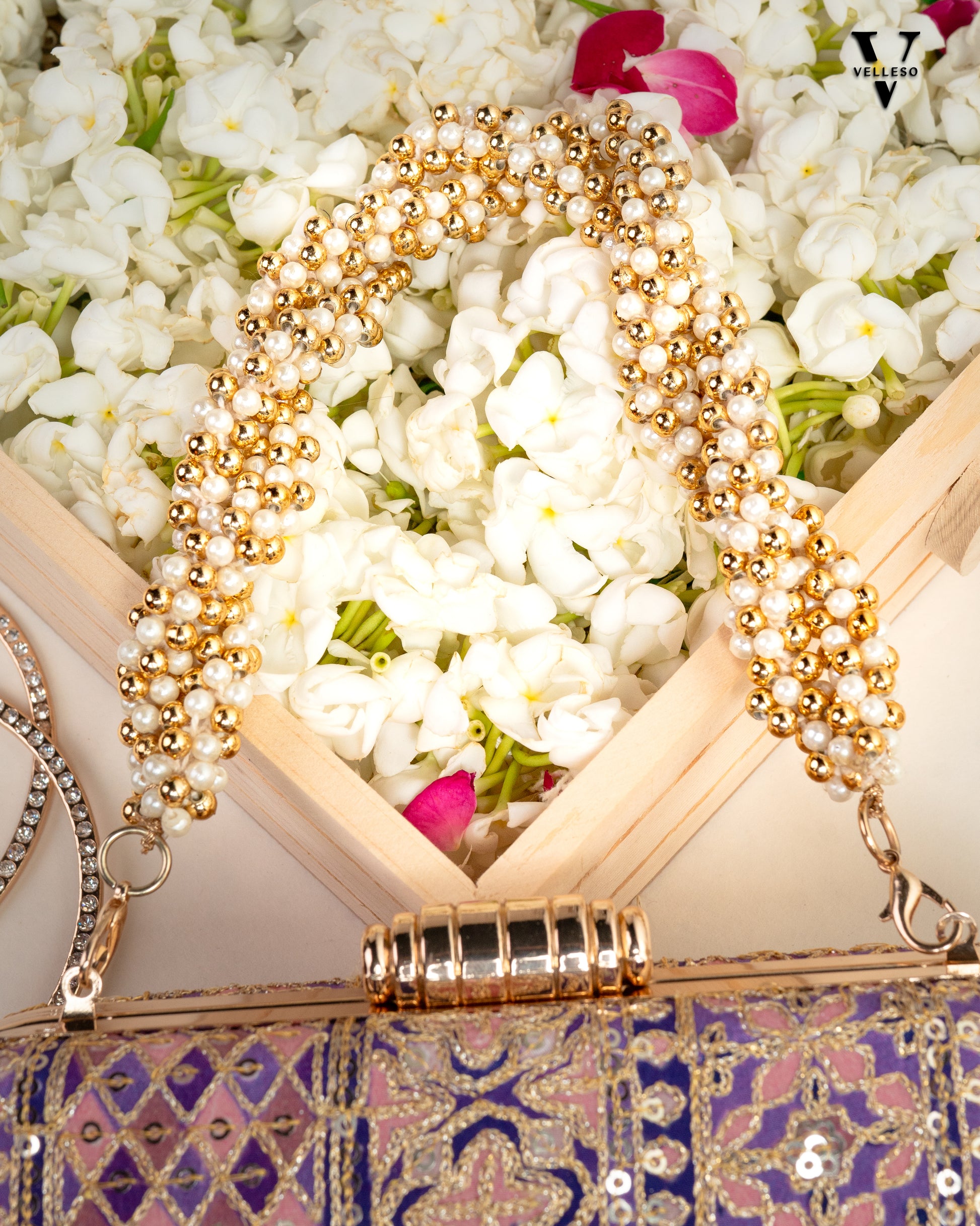 Nayira Brocade Luxe Clutch