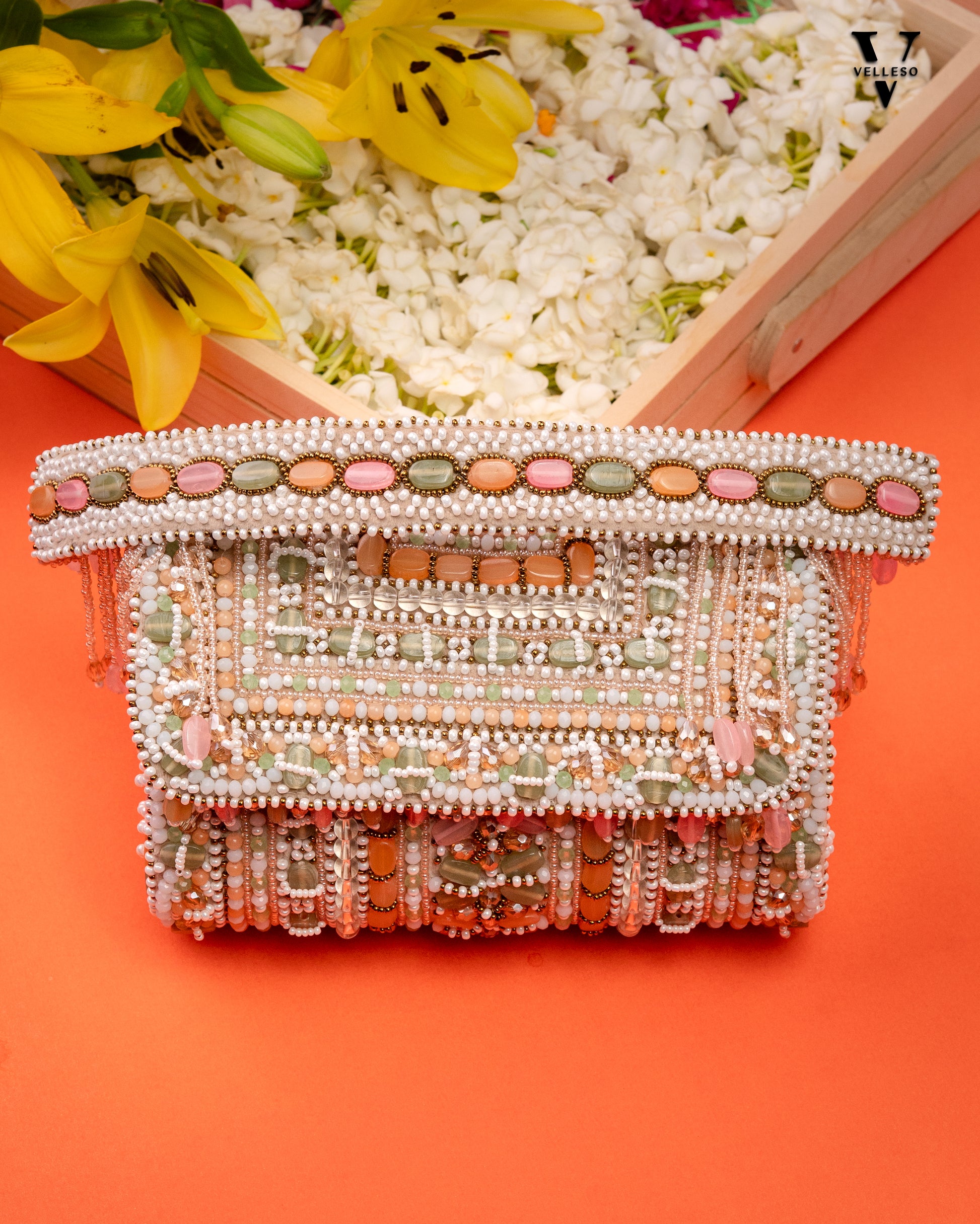 Suhani Mosaic Beaded Purse