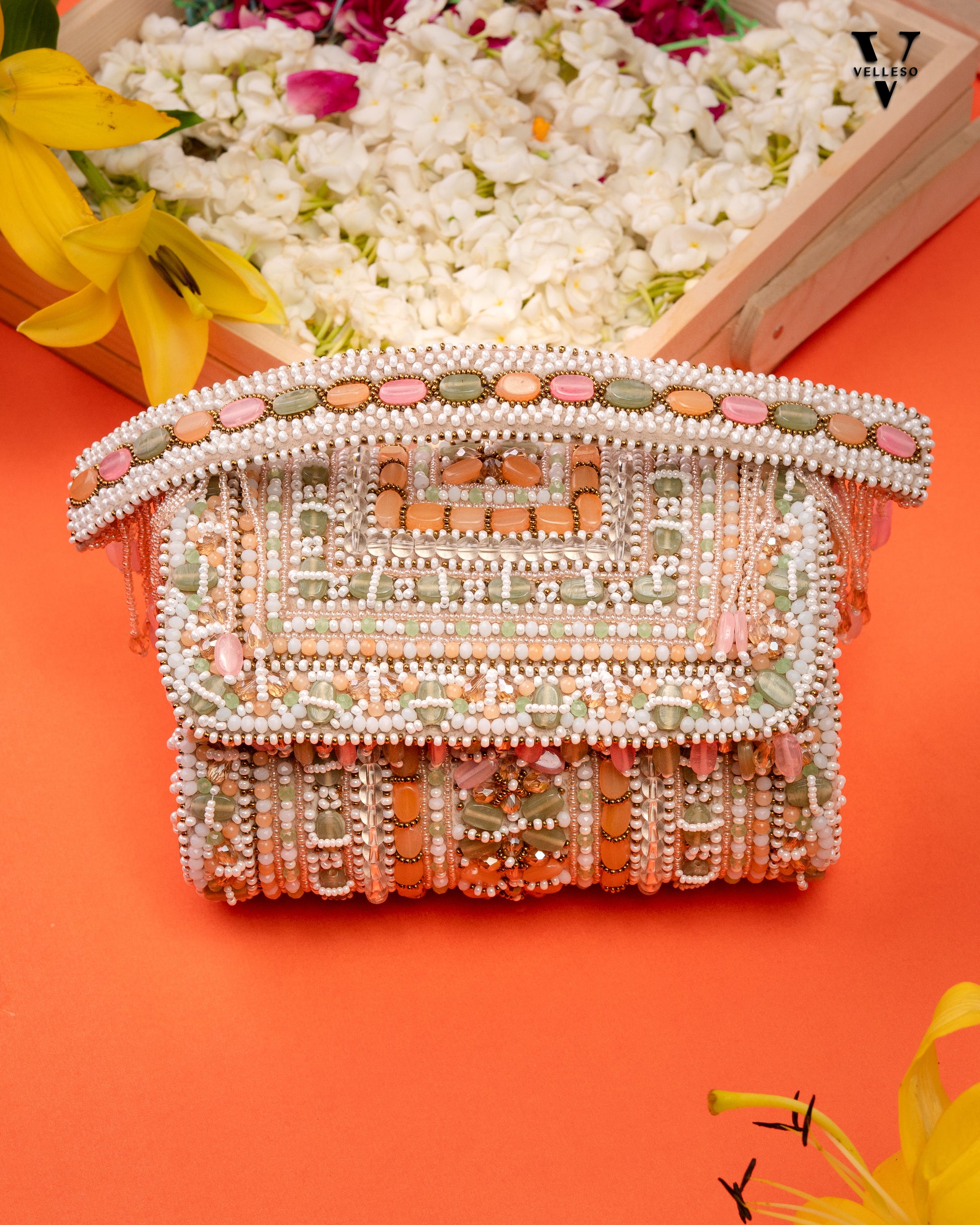Suhani Mosaic Beaded Purse