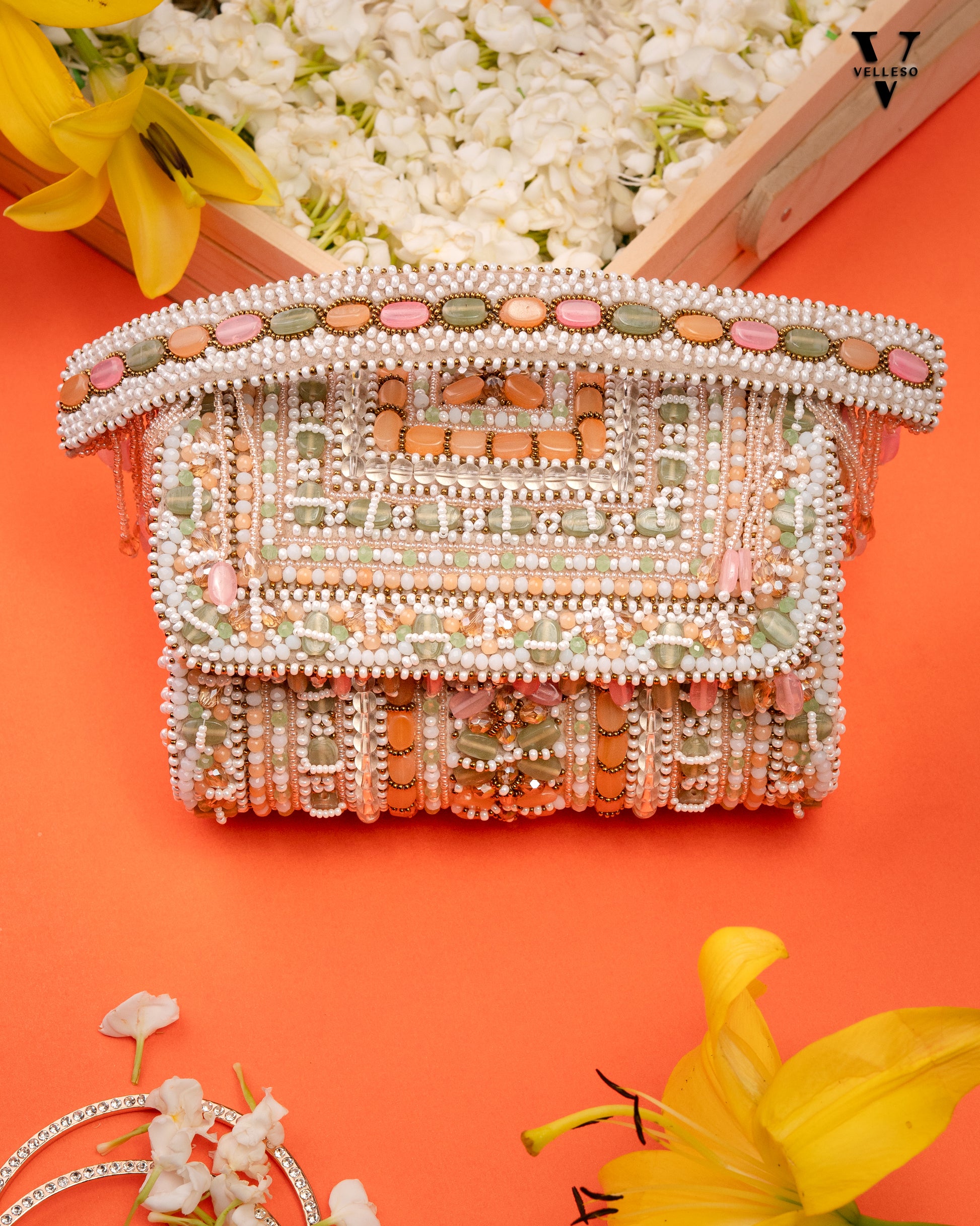 Suhani Mosaic Beaded Purse