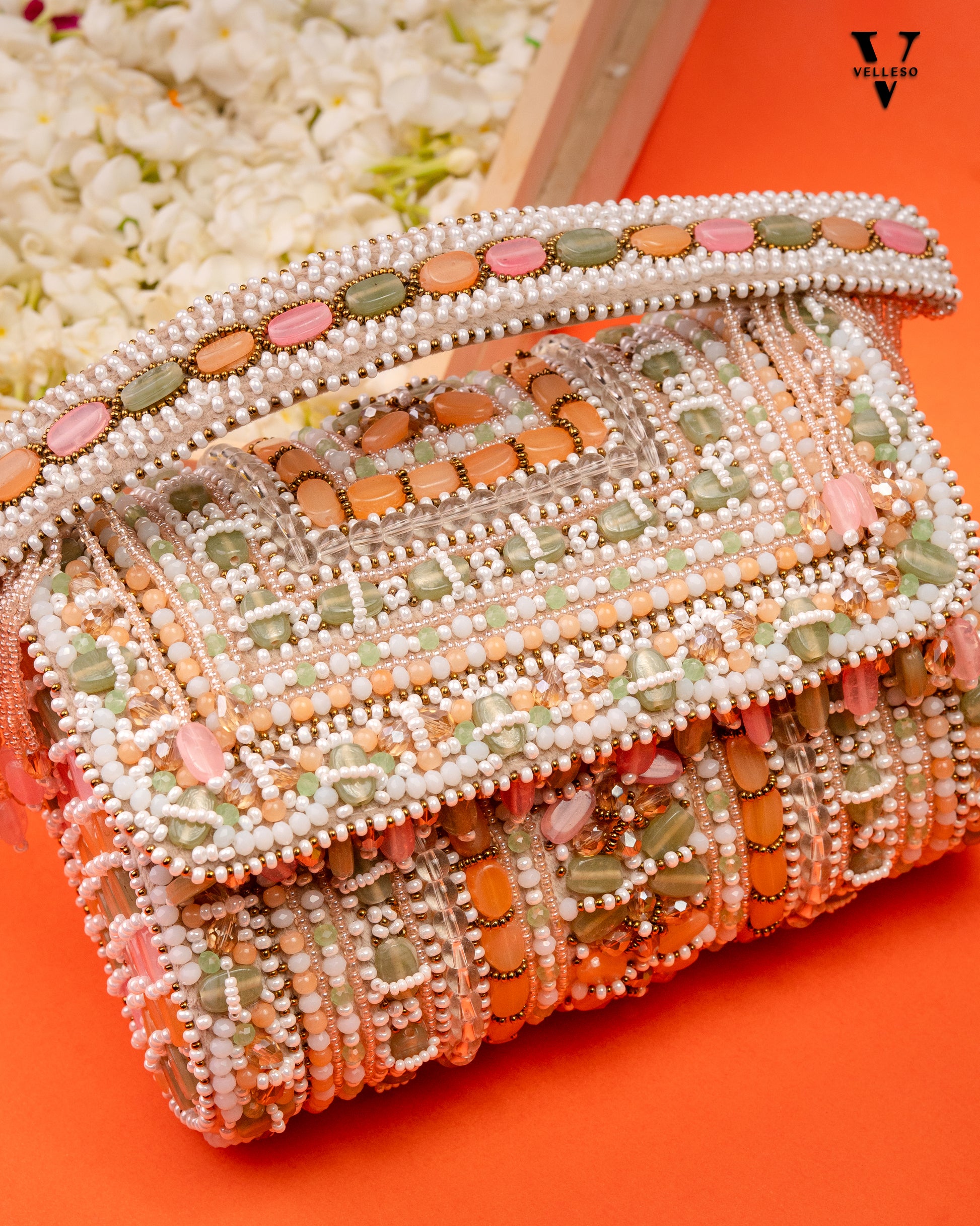 Suhani Mosaic Beaded Purse