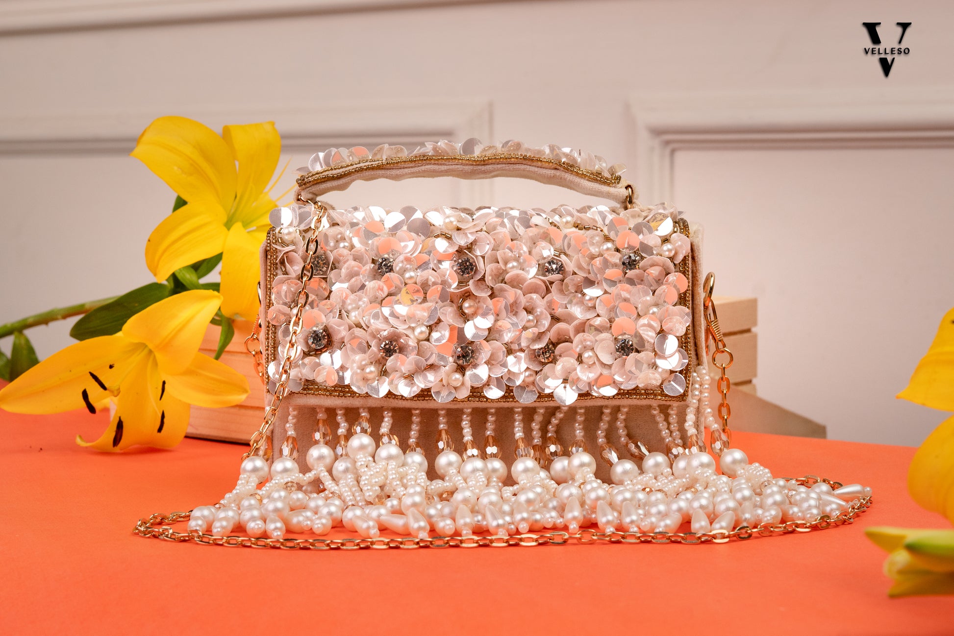 Elowen Bloom Pearl Mini Bag
