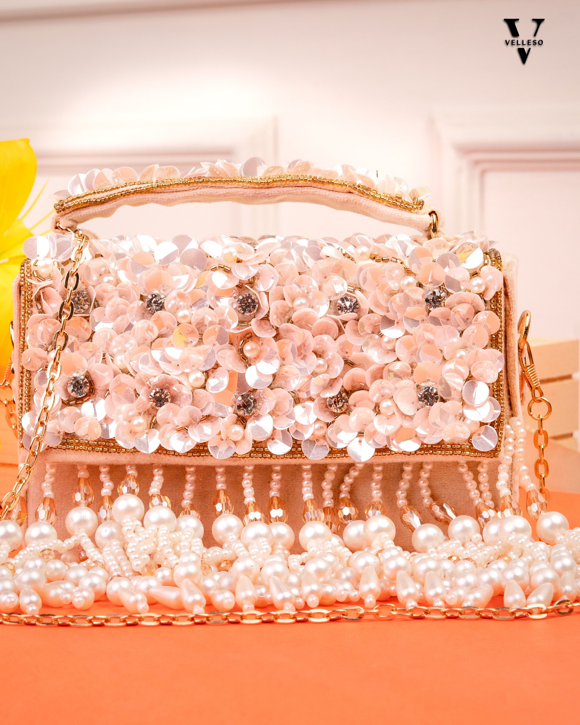 Elowen Bloom Pearl Mini Bag