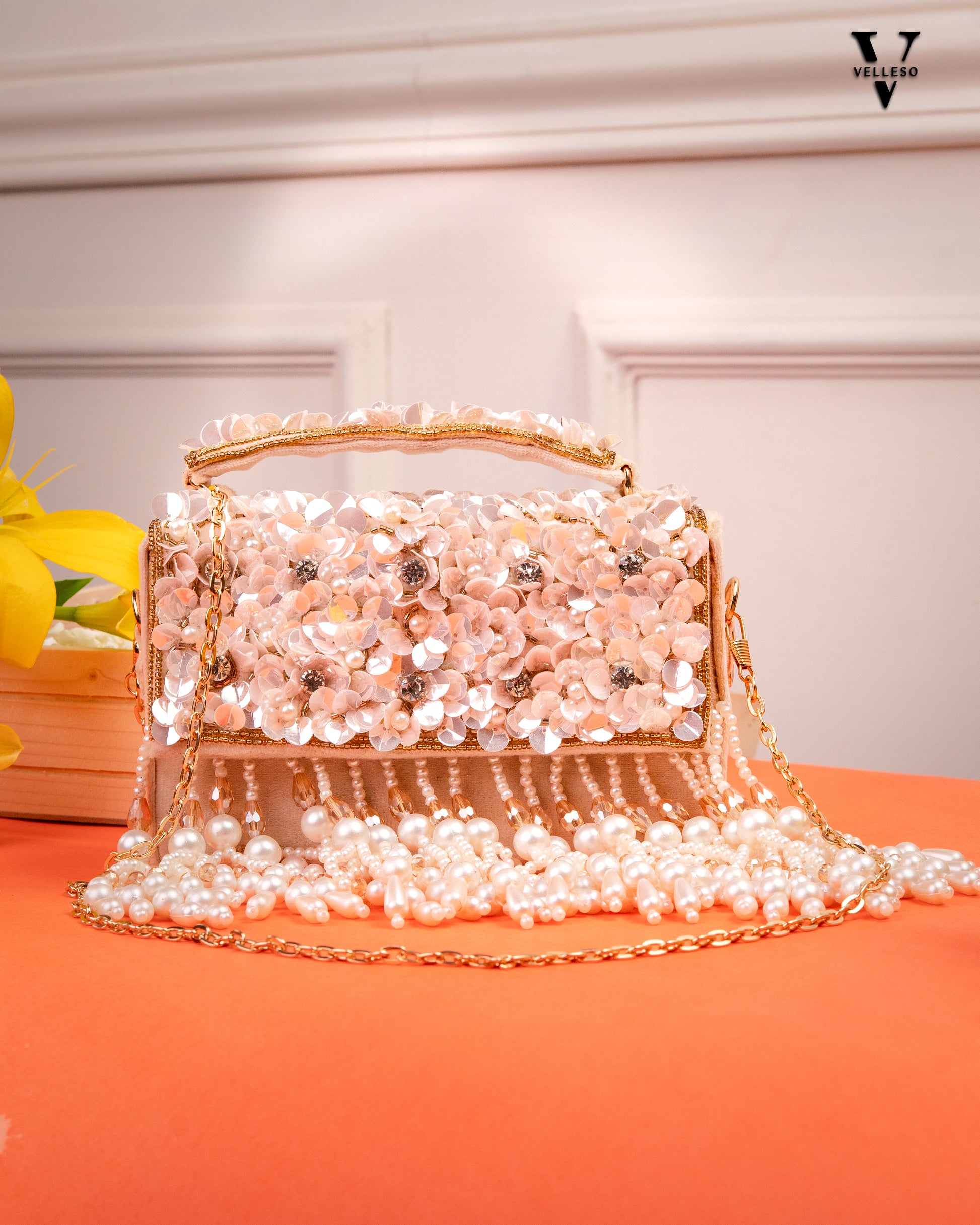 Elowen Bloom Pearl Mini Bag