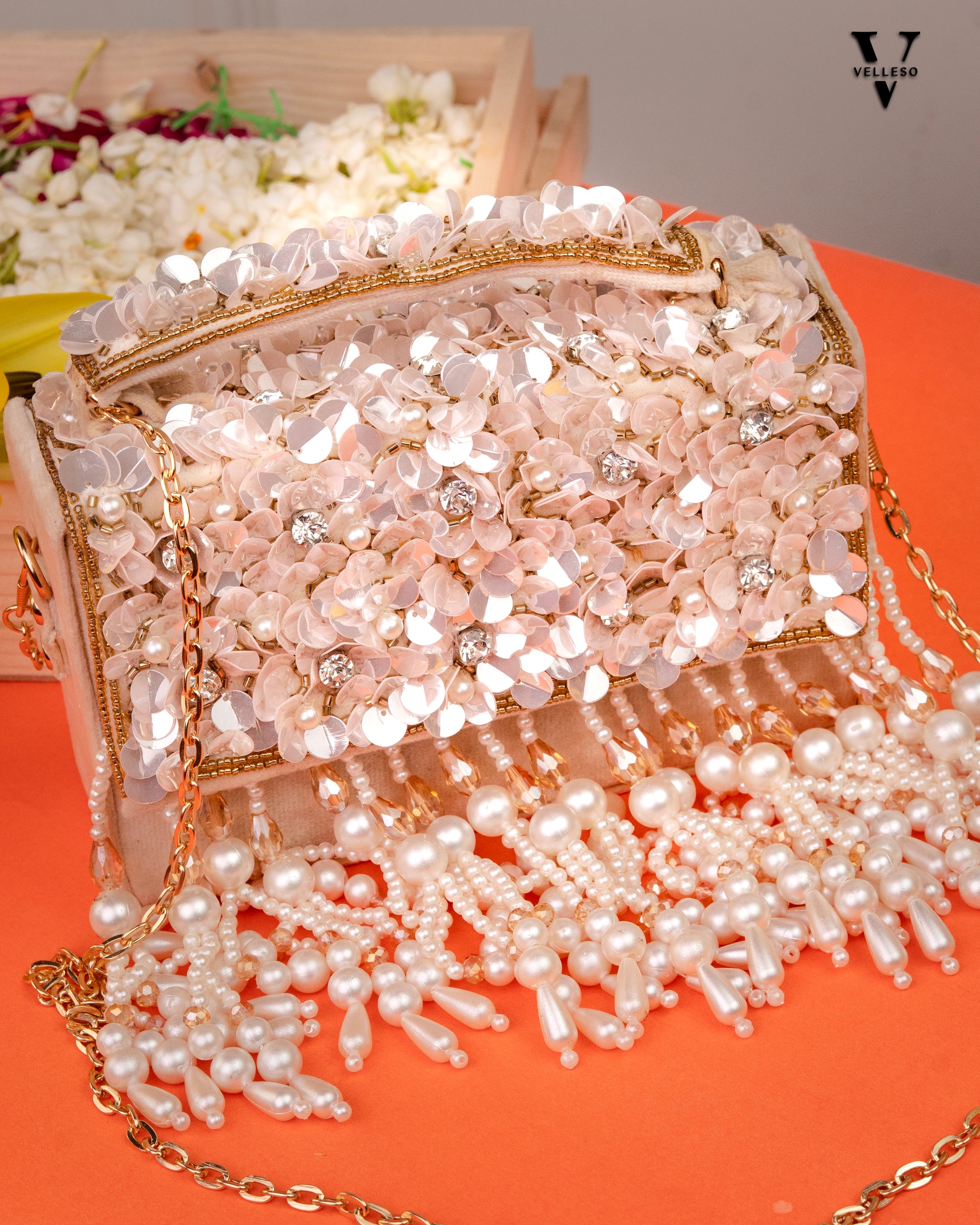 Elowen Bloom Pearl Mini Bag
