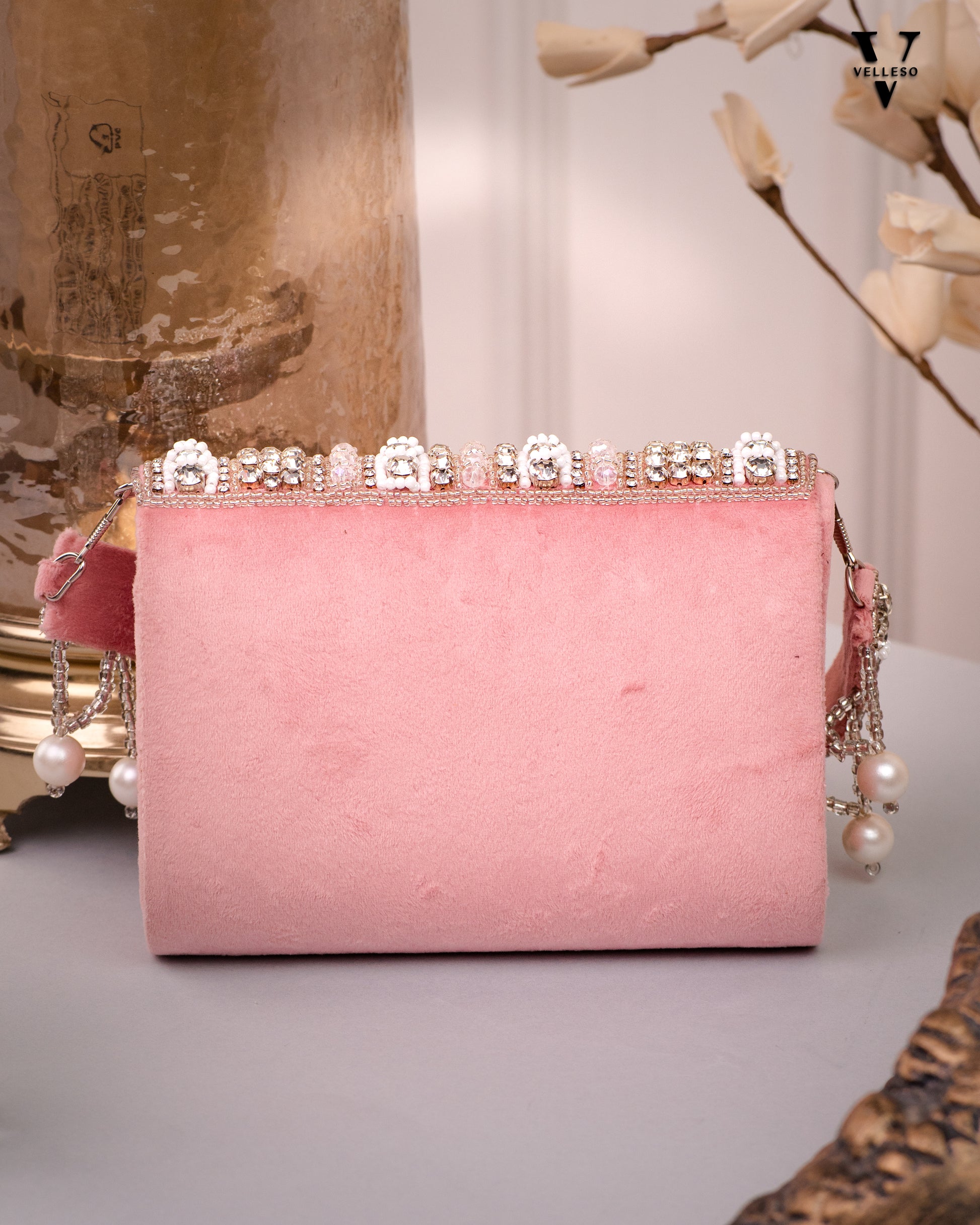 Eira Velvet Mini Jewel Bag
