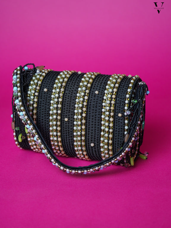 Zahara Mosaic Flap Bag
