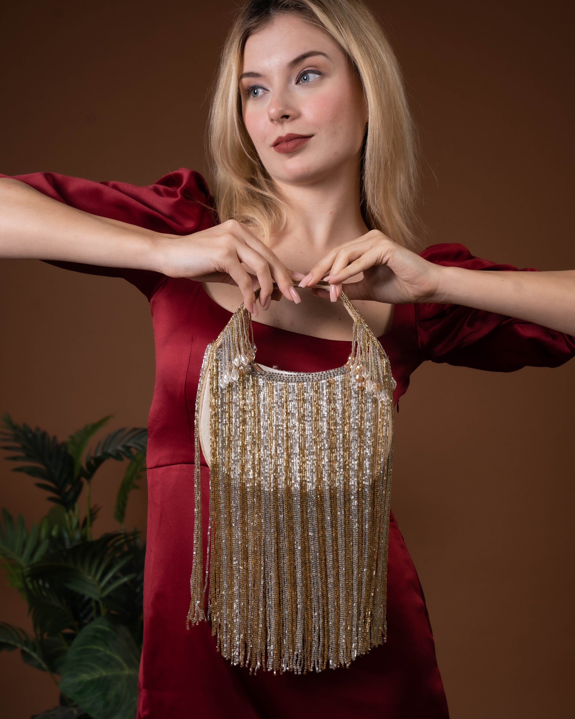 The Scarlet Empress Handcrafted Clutch