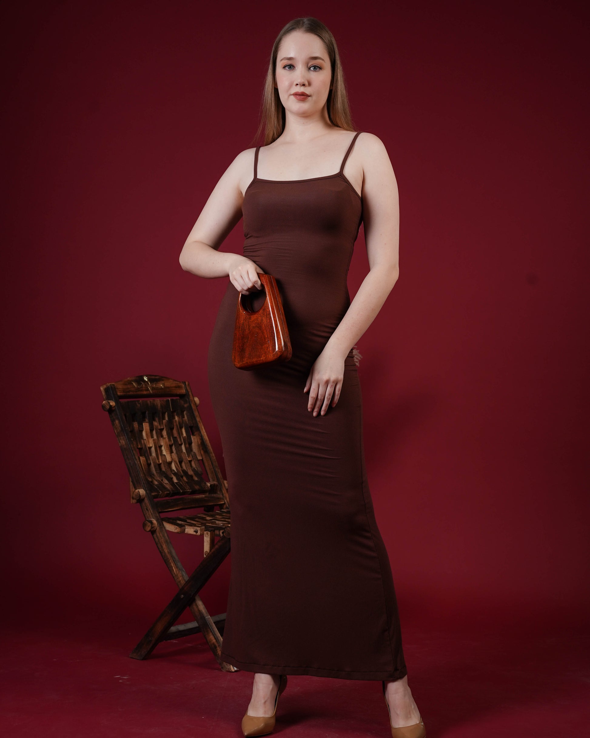 Arbour Arc Wooden Clutch