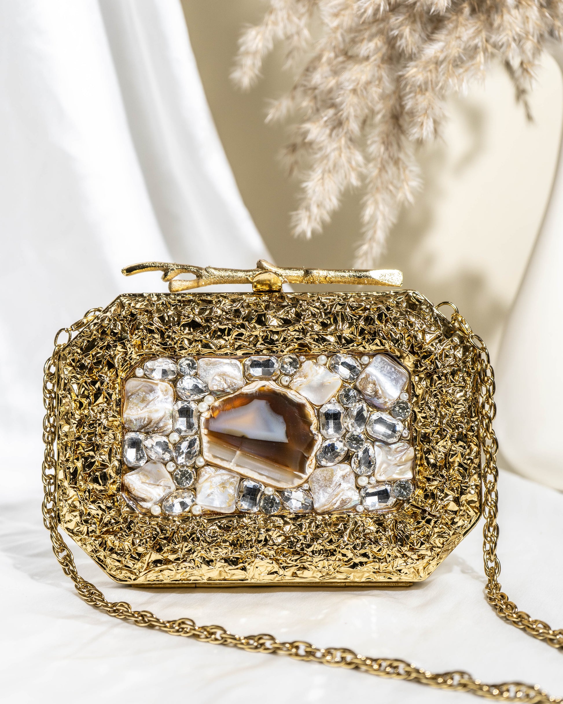 Golden Terra Gem Clutch