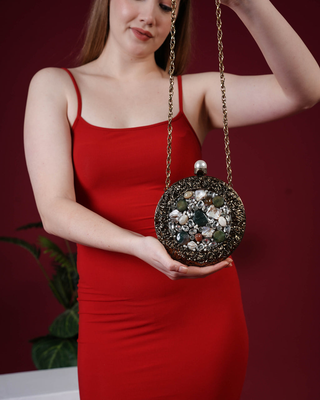 Celestia Gemstone Radiance Clutch