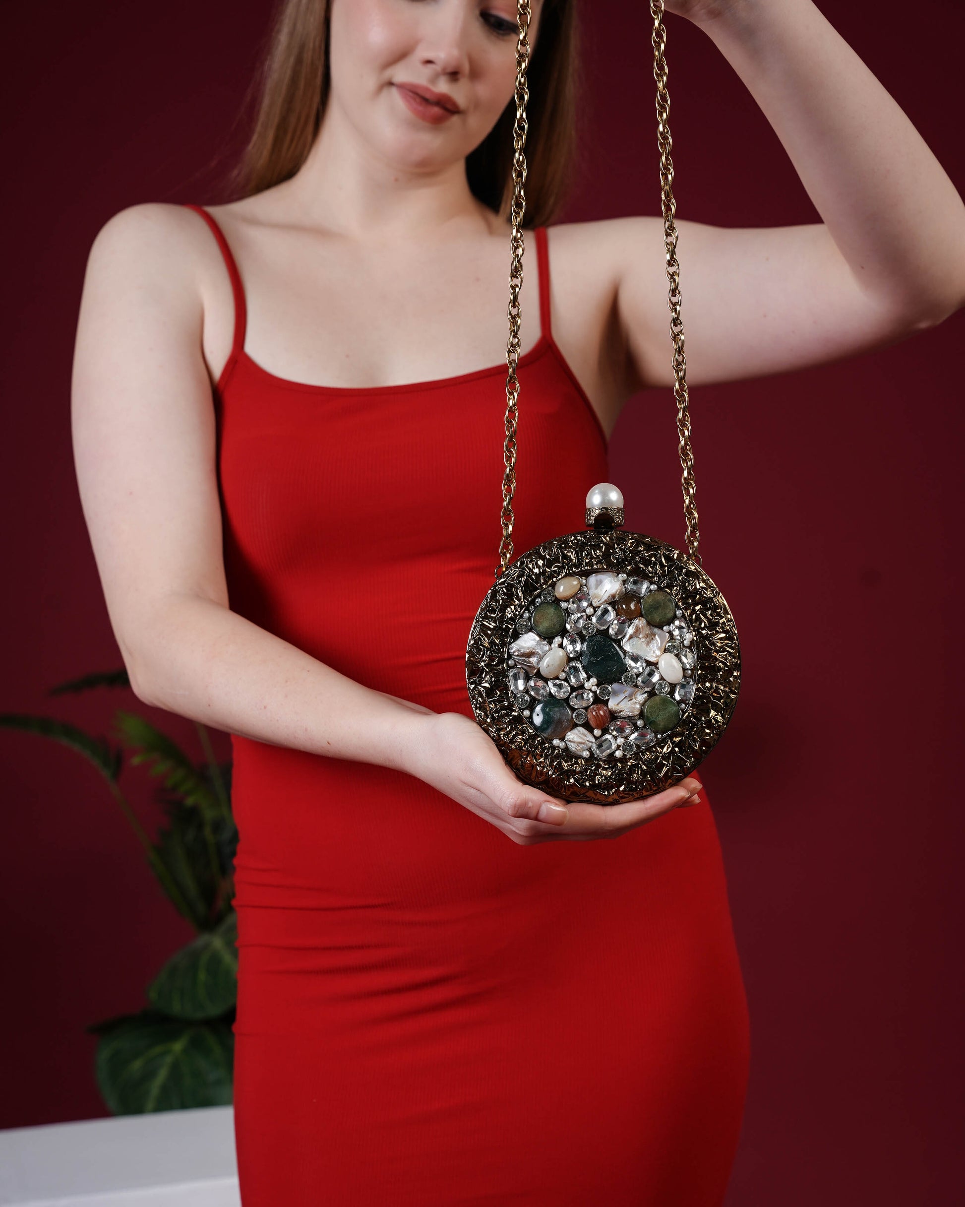 Celestia Gemstone Radiance Clutch