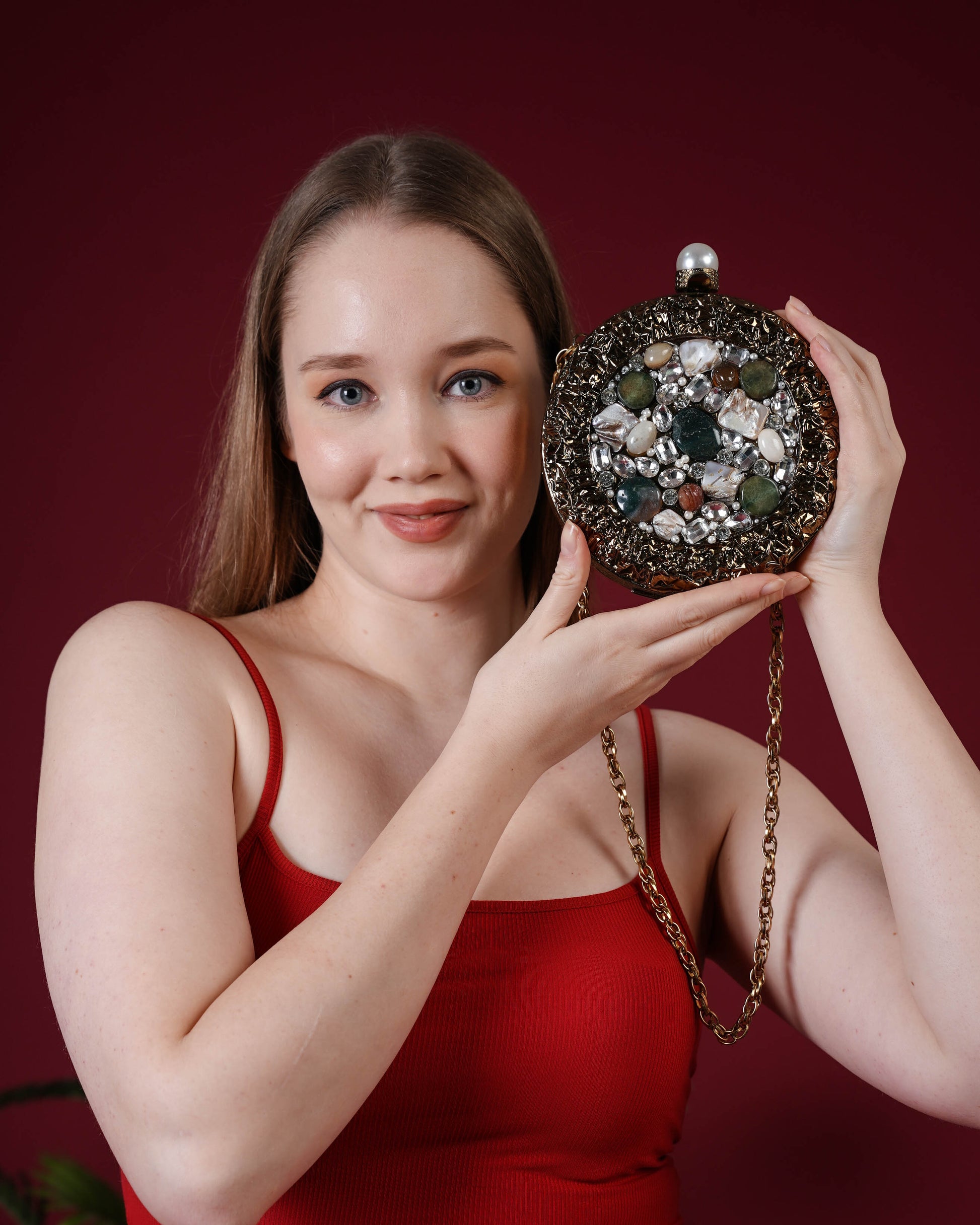 Celestia Gemstone Radiance Clutch