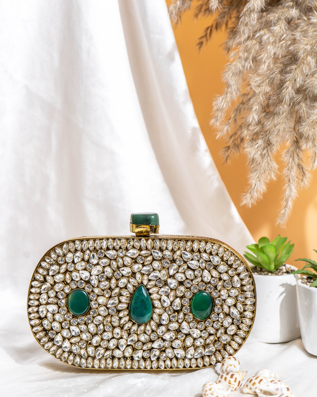 Empress Noor Crystal Clutch