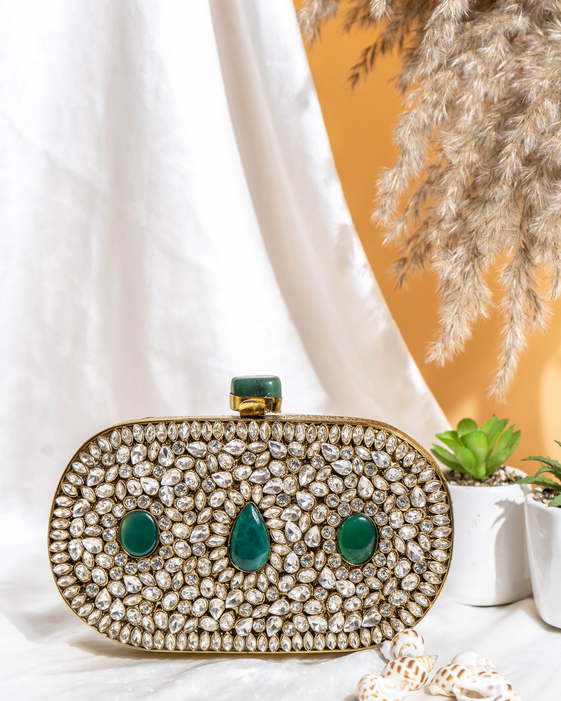 Empress Noor Crystal Clutch