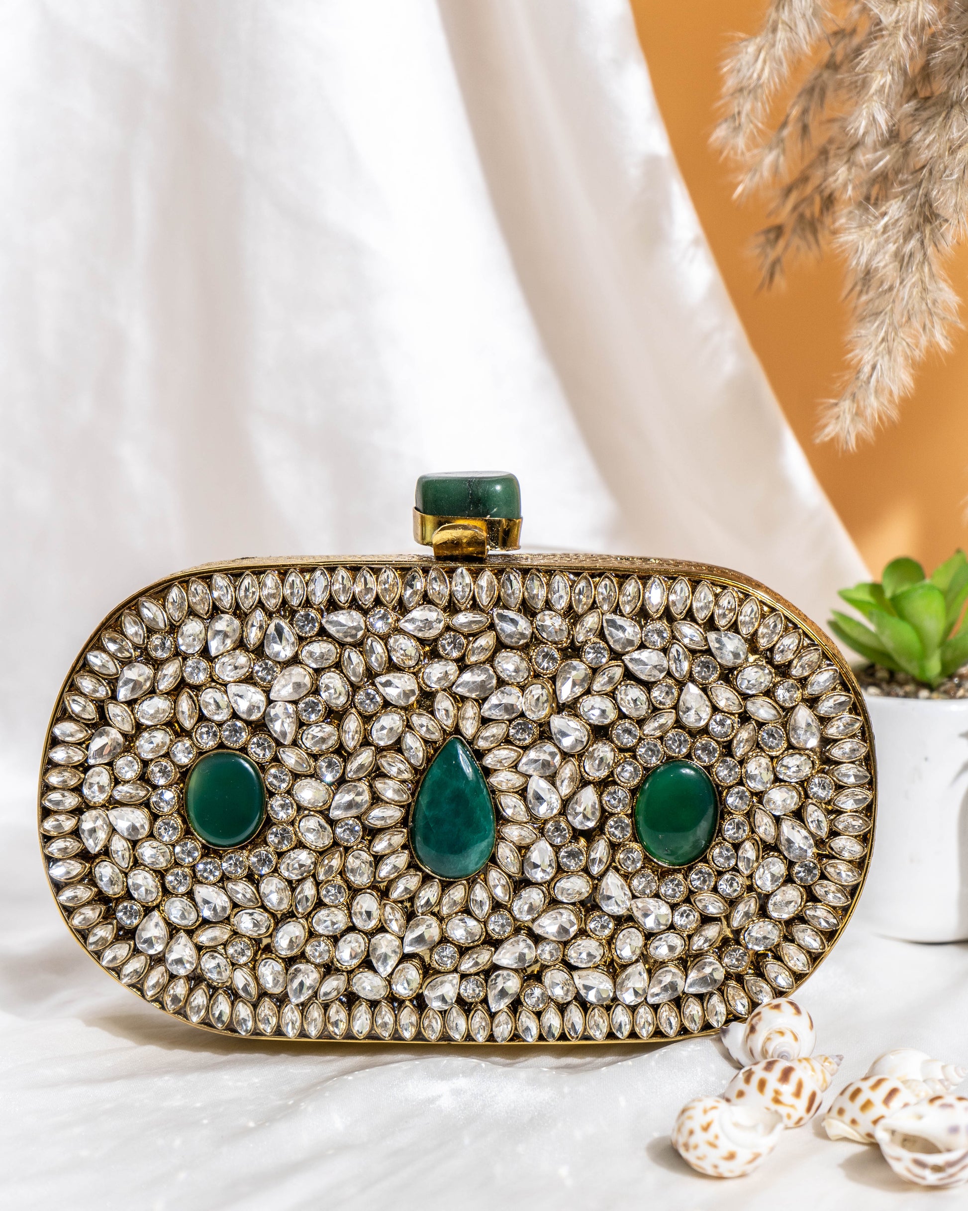 Empress Noor Crystal Clutch