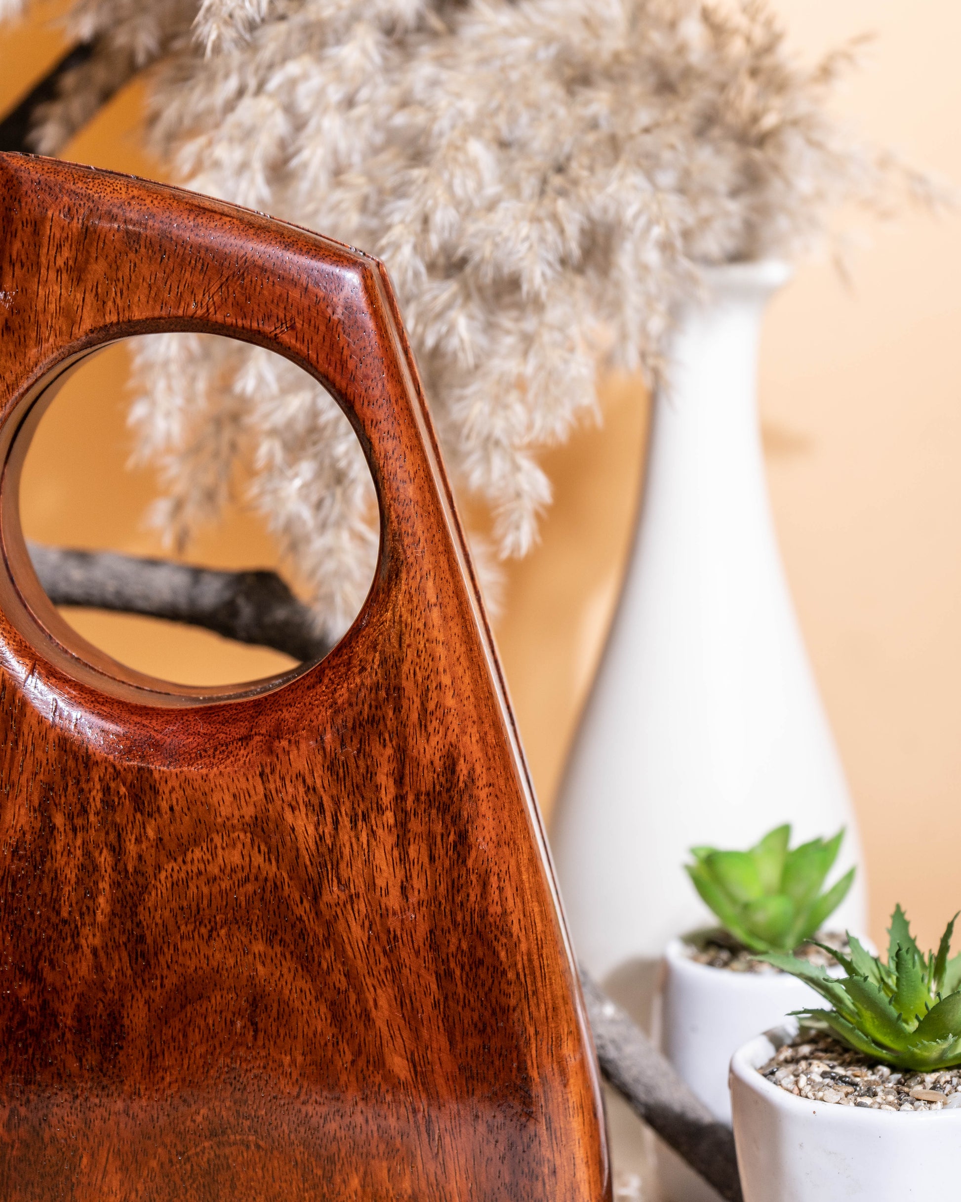 Arbour Arc Wooden Clutch