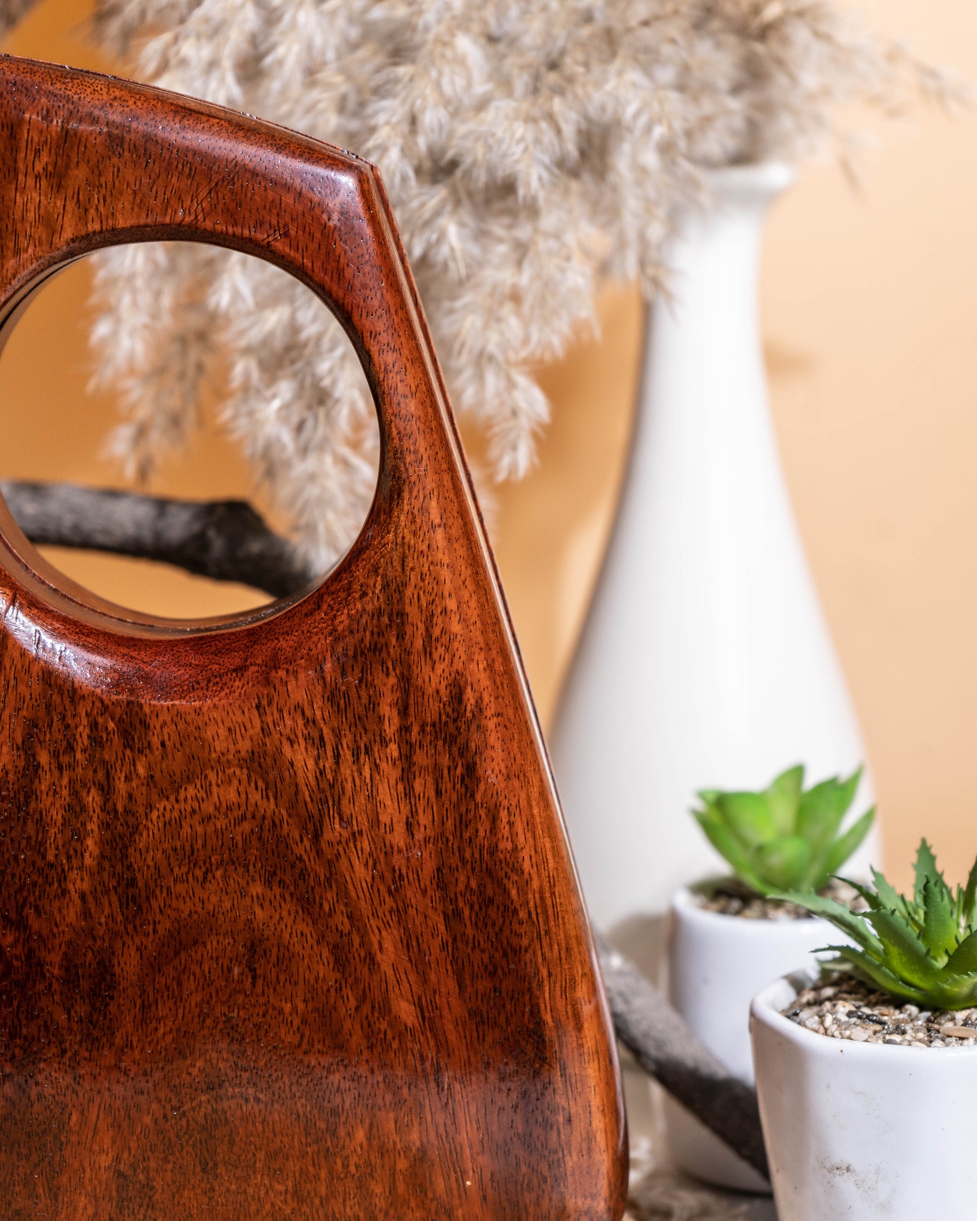 Arbour Arc Wooden Clutch