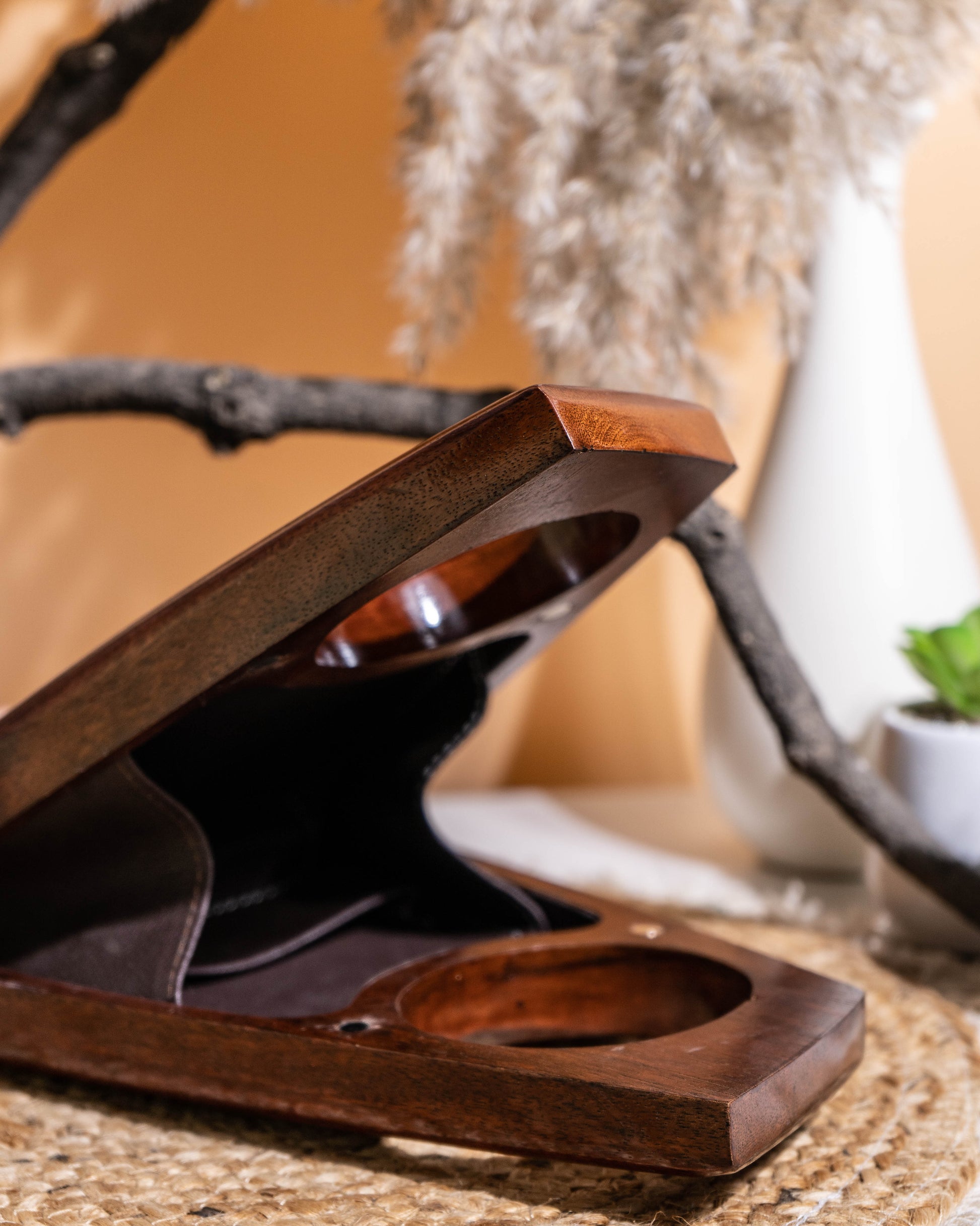 Arbour Arc Wooden Clutch