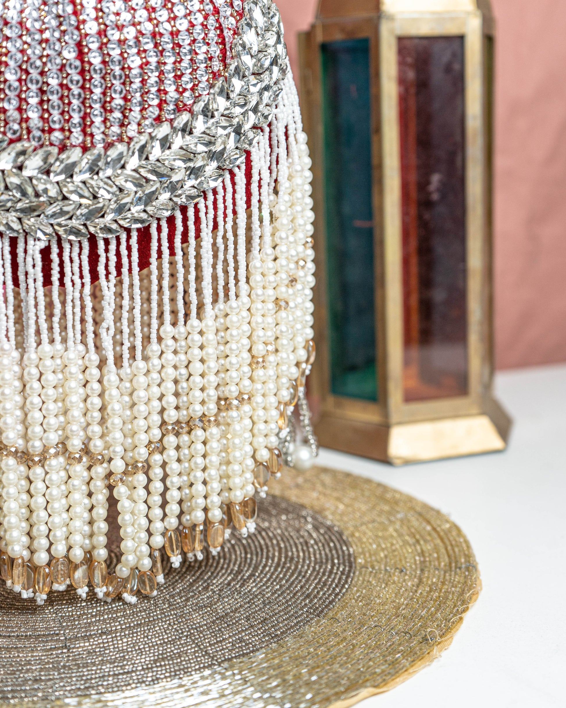 Aabha Fringe Potli Bag